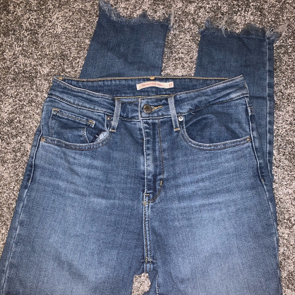 Levi’s 721 High Rise Skinny Jeans